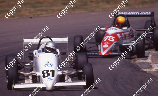 1993 Zkops GTi 81 Nigel Townsend Ray 75 Craig Pieterse Mantis (Watling Photogr)