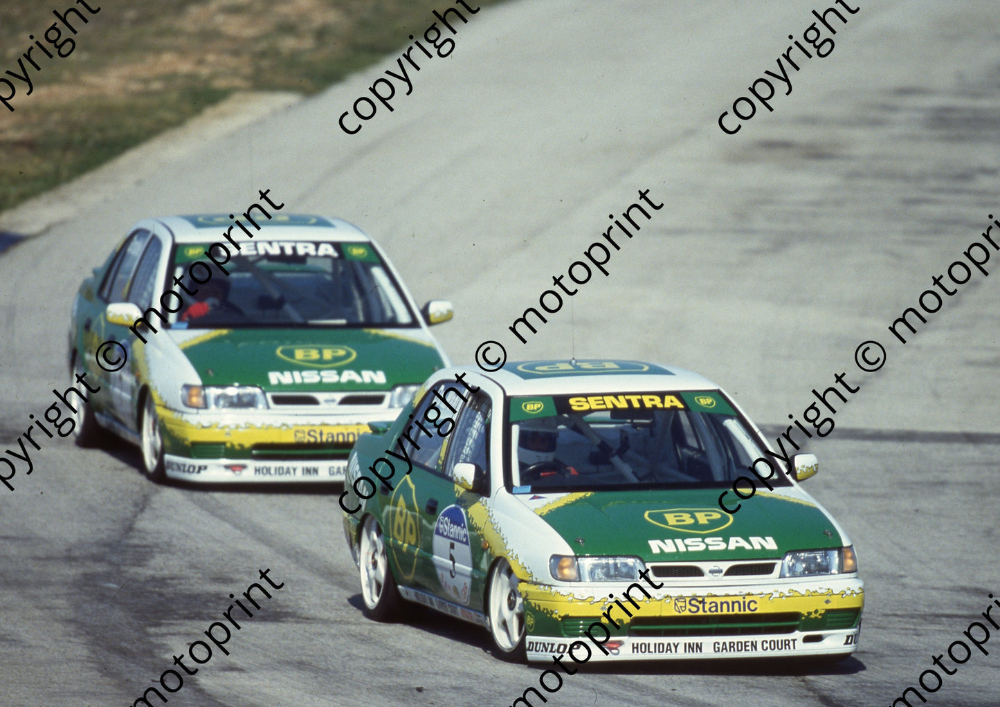 1994 Aldo SATCAR 5 Nic De Waal, 7 Hannes Grobler Sentra 200STi (Watling Photo) (1)