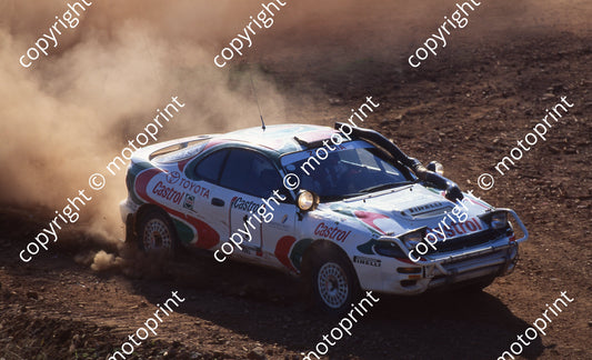 1994 Castrol Intnl Rally 1 Satwant Singh, Richard Leeke Celica Turbo (Watling Photo)  (2)