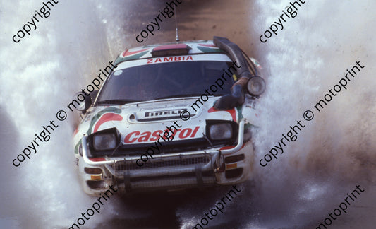 1994 Castrol Intnl Rally 1 Satwant Singh, Richard Leeke Celica Turbo (Watling Photo)