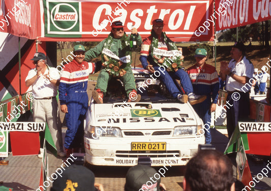 1994 Castrol Intnl Rally 5 Hannes Grobler, Martin Botha (Watling Photo) (8)