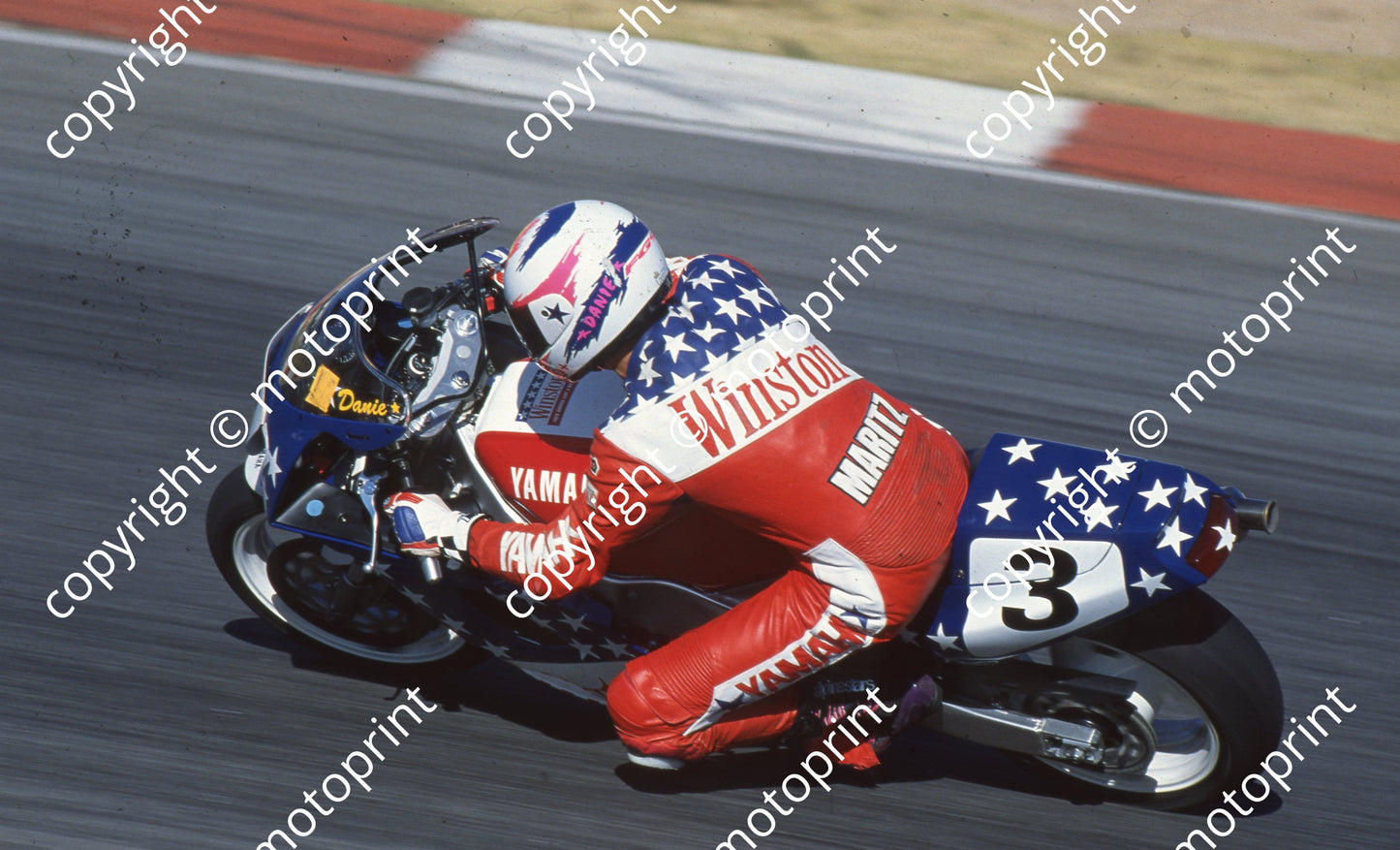 1994 Kya MC 3 Danie Maritz Yamaha FZR1000 (Watling Photo)
