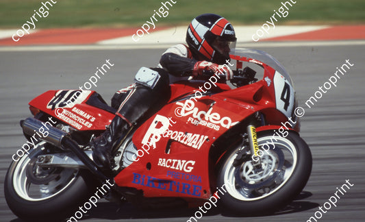 1994 Kya MC 40 Jaco Geldenhuys Yamaha FZR1000 (Watling Photo)