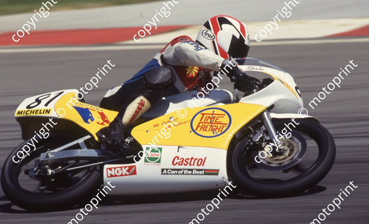 1994 Kya MC 81 Shane  Norval Honda RS125 (Watling Photo) (4)