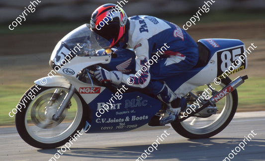1994 Kya MC 85 Stewart McLeod HOnda RS125 (Watling Photo)