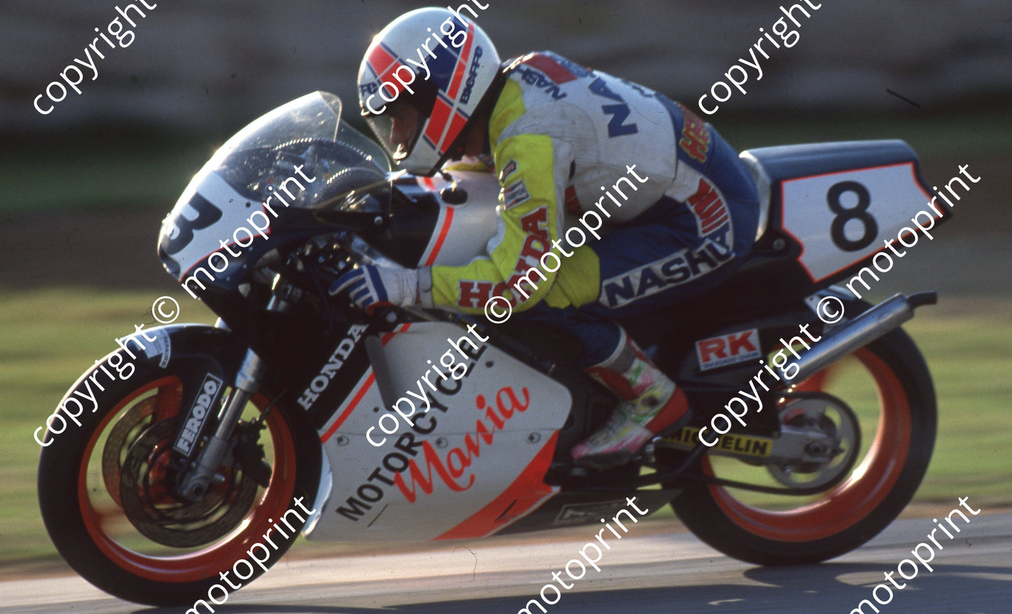 1994 Kya MC 8 Kevin Hellyer Honda RS250 (Watling Photo) (10)