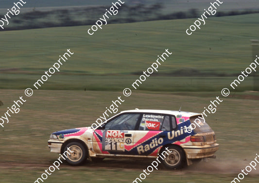 1994 NGK Rally 11 Glen Derman, Dave Lewkowicz Corolla (Watling Photo) (2)