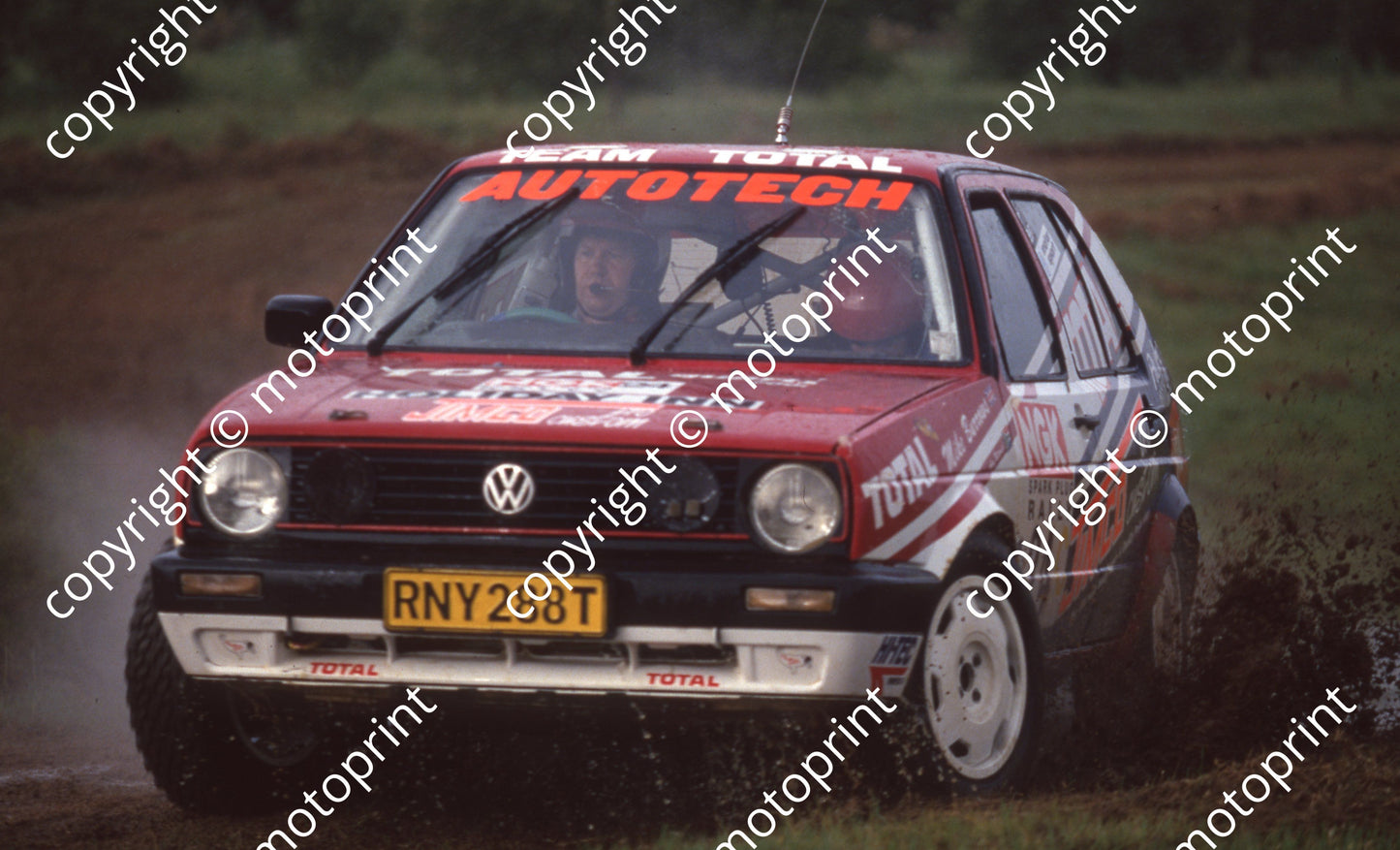 1994 NGK Rally 34 Alan Mitrovich, Mike Burrows Golf CONFIRM (Watling Photo)