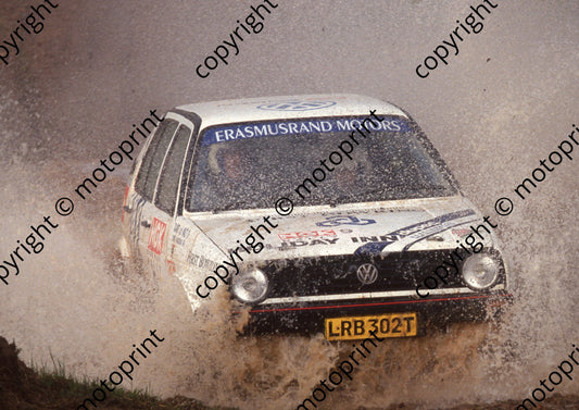 1994 NGK Rally Tjaart vd Walt, Cindy Crossley-Harding Golf (Watling Photo)