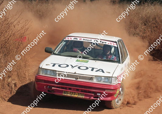 1994 Sasol Rally 10 Peter Alterskye, Alan Bissett Conquest (Watling Photo)