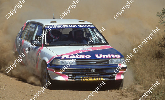1994 Sasol Rally 12 Glen Derman, Dave Lewkowicz Conquest (Watling Photo) (4)