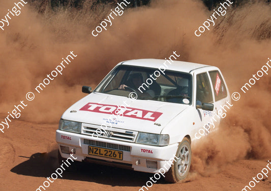 1994 Sasol Rally 19 THeuns Viljoen, Warren Wakeham Uno (Watling Photo)