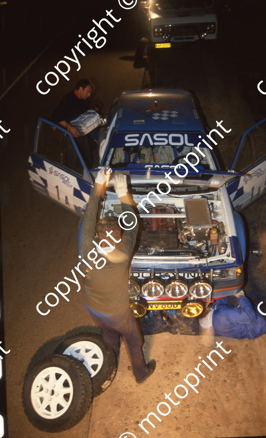 1994 Sasol Rally 1 Enzo Kuun, Guy Hodgson Laser 4x4 (Watling Photo)