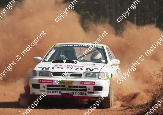 1994 Sasol Rally 5 Nuno da Cunha, Paul Rouillard Sentra 4x4 (Watling Photo)  (2)