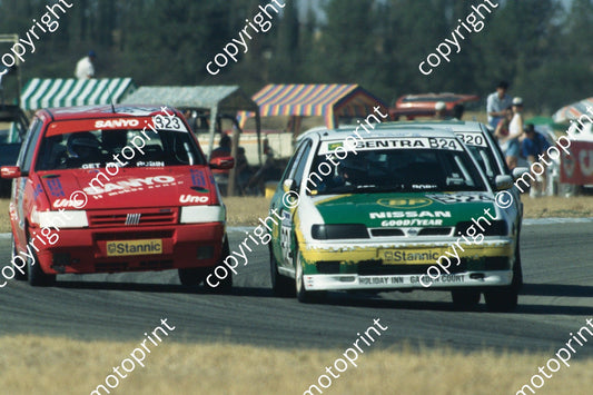 1994 Welkom Stannic B23 Peter Lanz Uno B24 Giniel de Villiers Sentra (courtesy Roger Swan) (30)