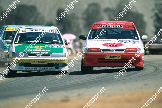 1994 Welkom Stannic B25 Chris Clarke Sentra B20   Mark Edwards Sentra (courtesy Roger Swan) (93)