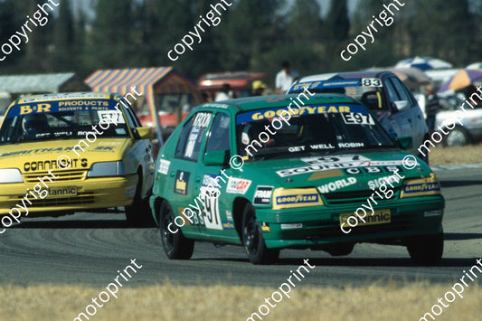 1994 Welkom Stannic E97 Adriaan Kroon E77  Grant Rodd Kadett Cub (courtesy Roger Swan) (59)