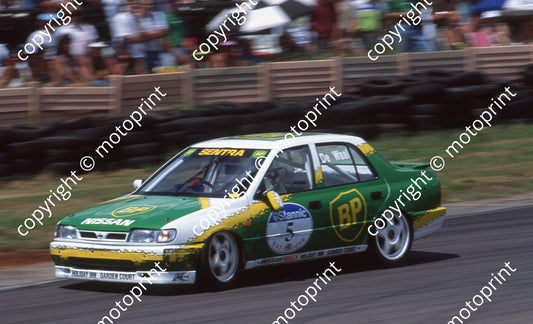 1994 Zkops SATCAR 5 Nic de Waal SEntra NOTE MIRROR (Watling Photo) (2)
