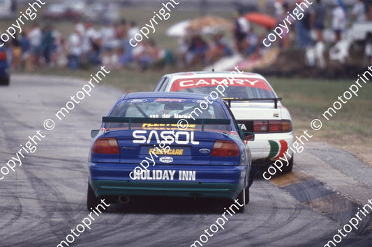 1995 Aldo Fleetcare 15 Sarel vd Merwe Mondeo 10 Anthony Taylor Camry (Watling Photo) (3)