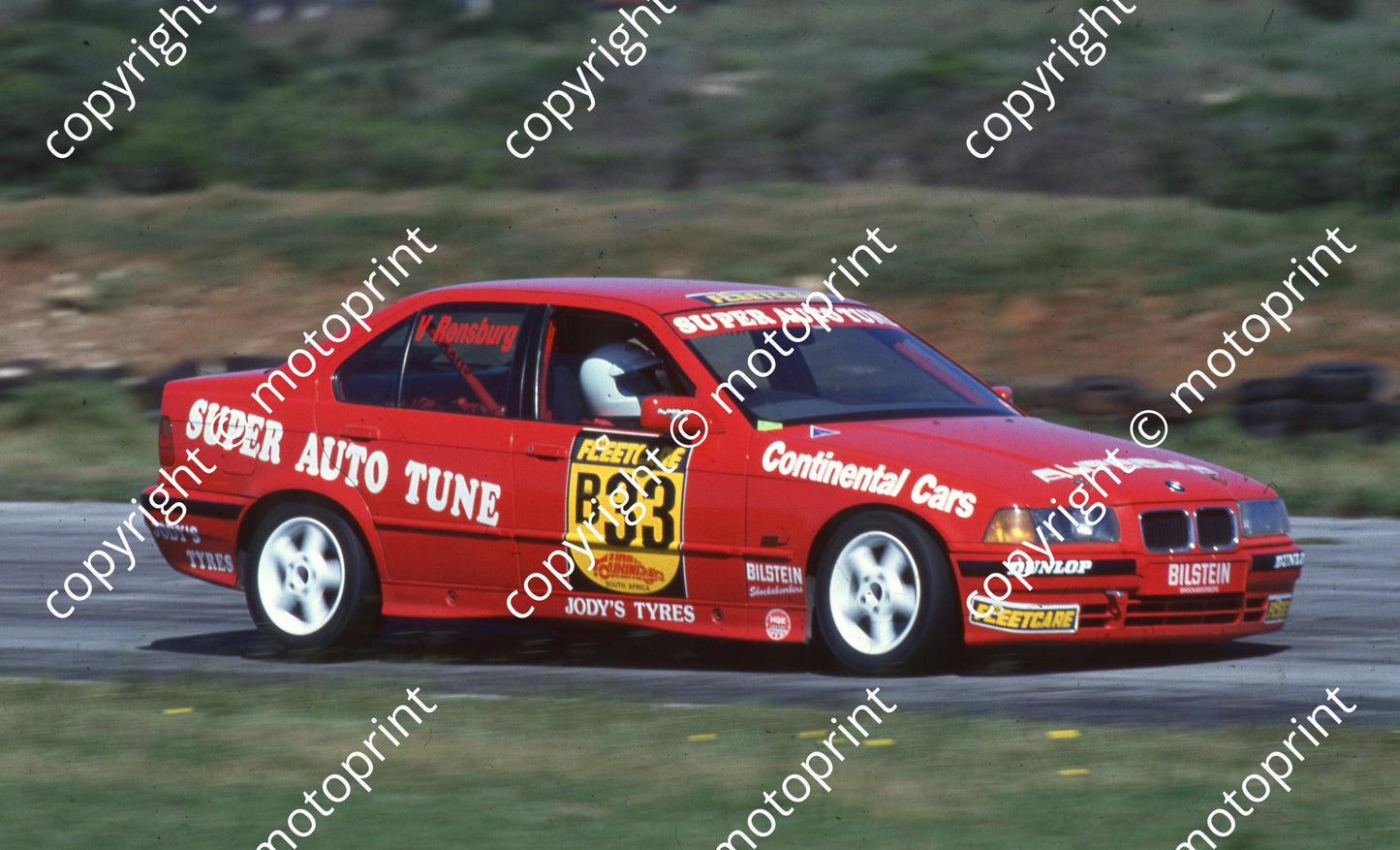 1995 Aldo Fleetcare 33 Nico van Rensburg BMW 318i  (Watling Photo) (1)