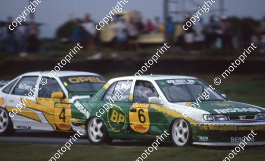 1995 Aldo Fleetcare 6 Nic de Waal Sentra DAMAGE NOT SHARP 4 McCleery Vectra (Watling Photo) (3)