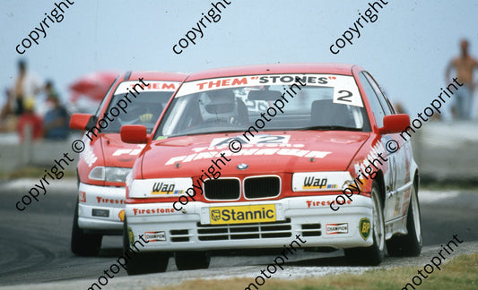 1995 Aldo Stannic 2 Robbie Smith BMW325in(Watling Photo) (11)