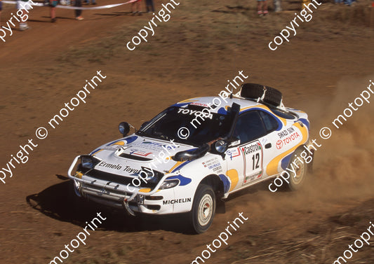 1995 Castrol Intnl 12 Harbinder Sethi, Thatti Surinder Celica Turbo (Watling Photo) (5)