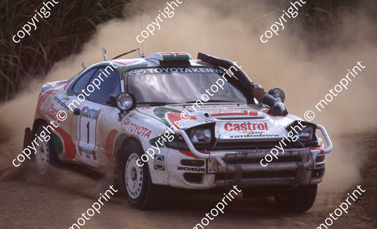 1995 Castrol Intnl 1 Ian Duncan, David Williamson Celica Turbo (Watling Photo)  (22)