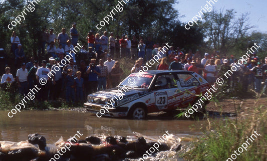 1995 Castrol Intnl 23 Terry Brand, Geoff Tyrer Golf 11 (Watling Photo) (2)