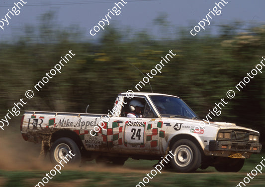 1995 Castrol Intnl 24 James Browell, Peter Marsh Mitsubishi L200 (Watling Photo) (12)