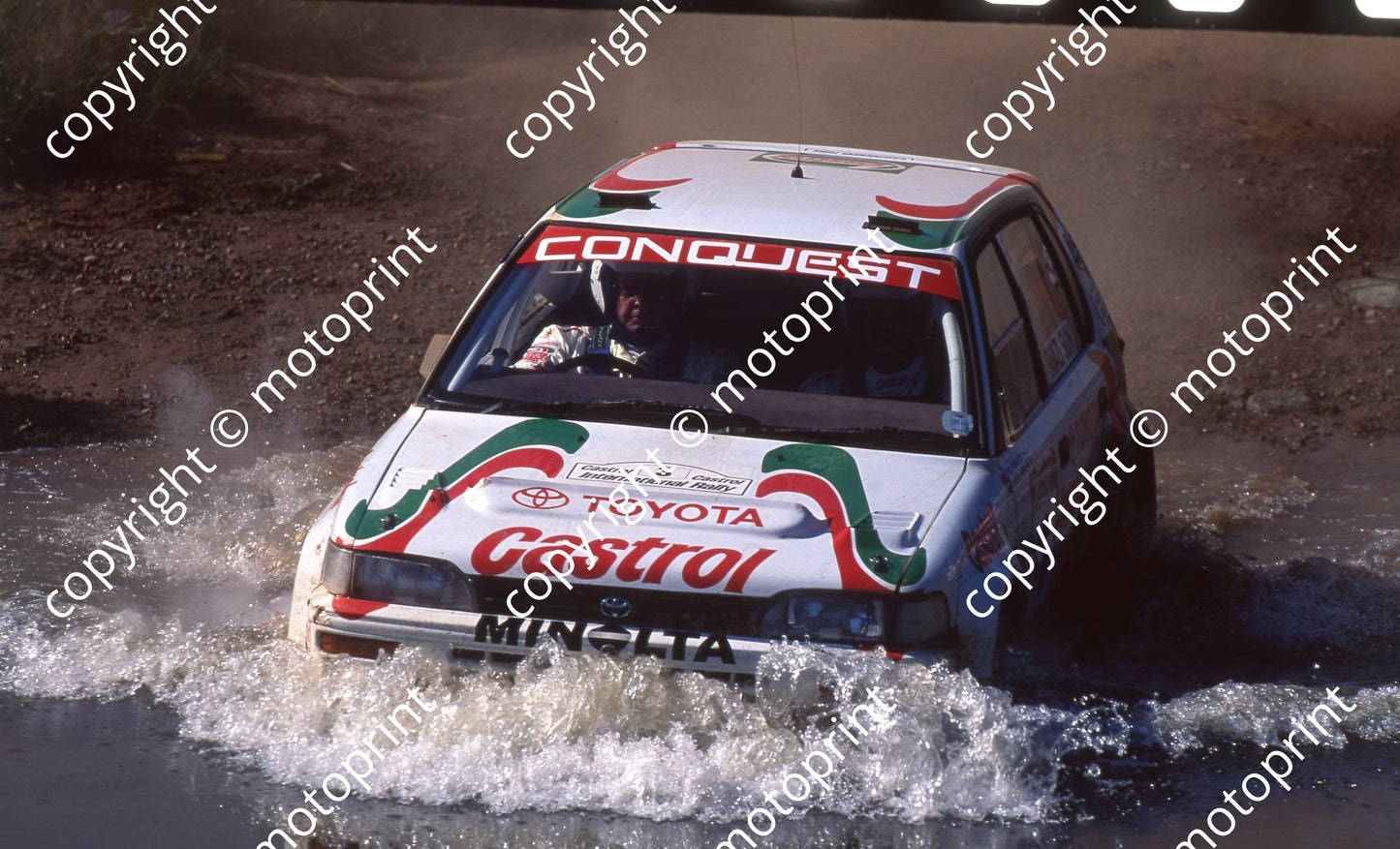 1995 Castrol Intnl 3 Serge Damseaux Conquest 4x4 (Watling Photo) (4)