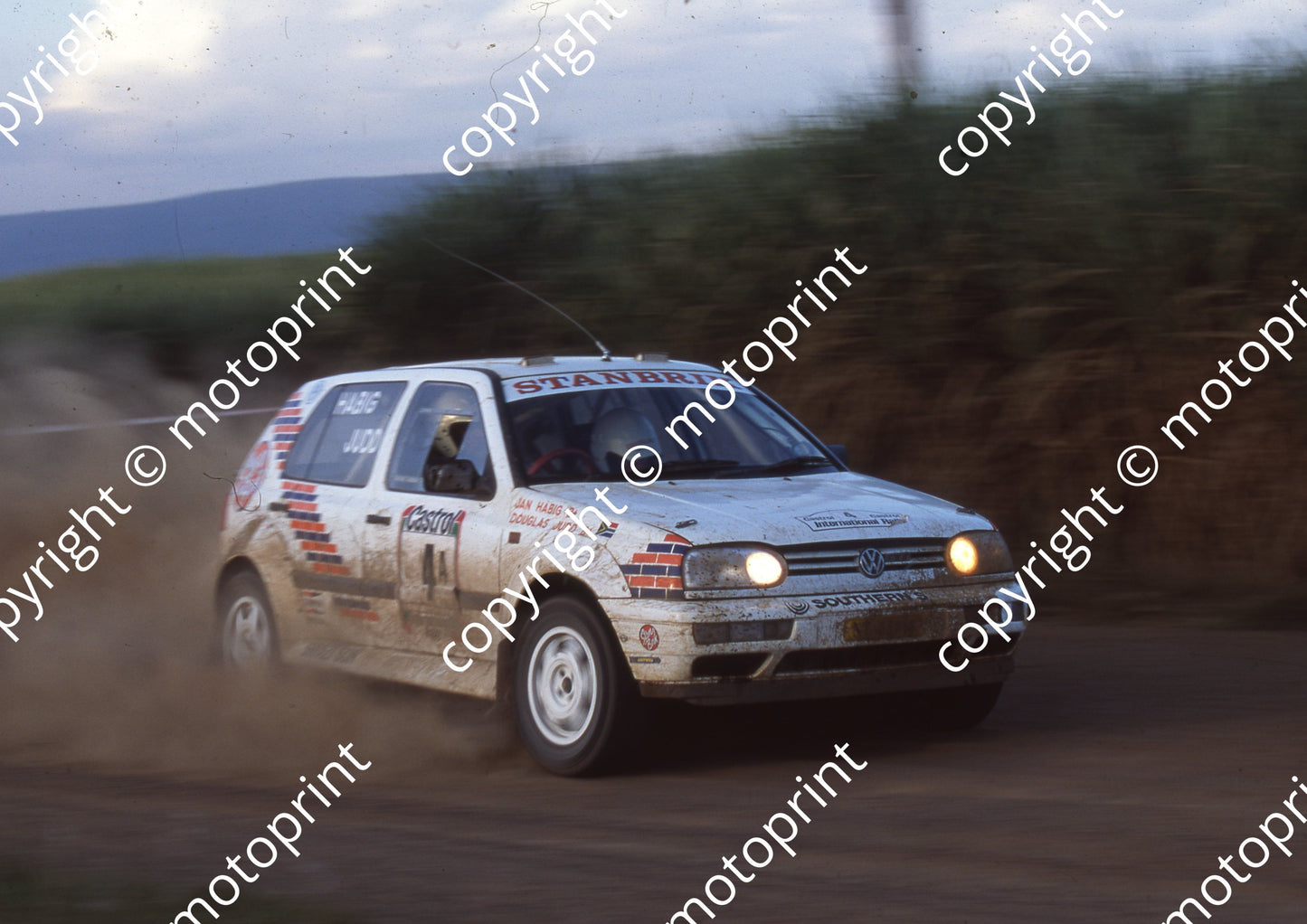 1995 Castrol Intnl 4 Jan Habig , Douglas Judd Golf Watling Photo) (1)
