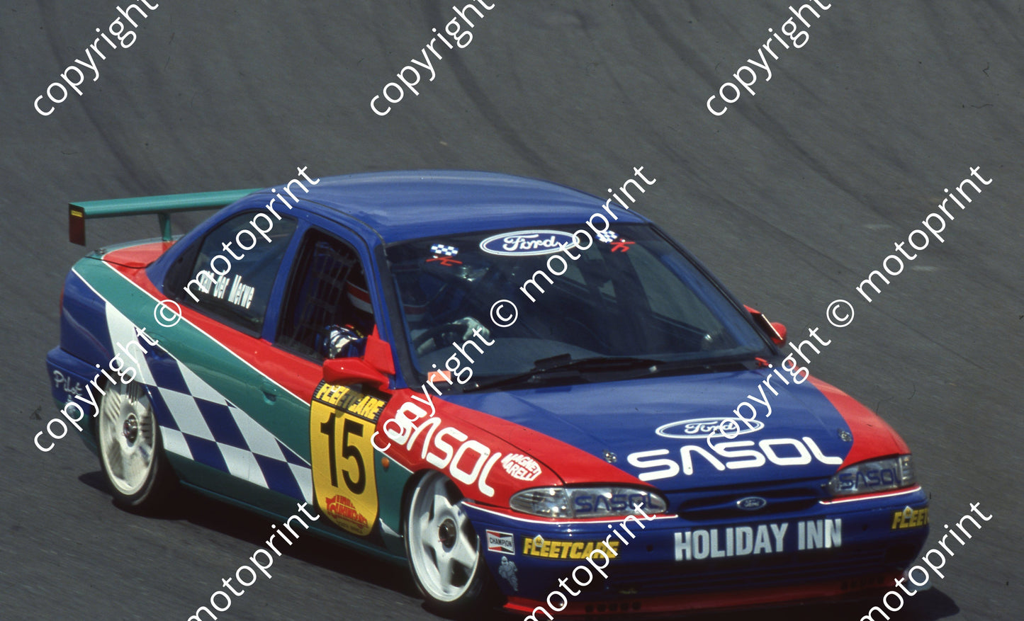1995 Kya Fleetcare 15 Sarel vd Merwe Mondeo (Watling Photo) (1)