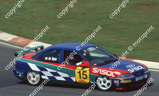 1995 Kya Fleetcare 15 Sarel vd Merwe Mondeo(Watling Photo) (22)