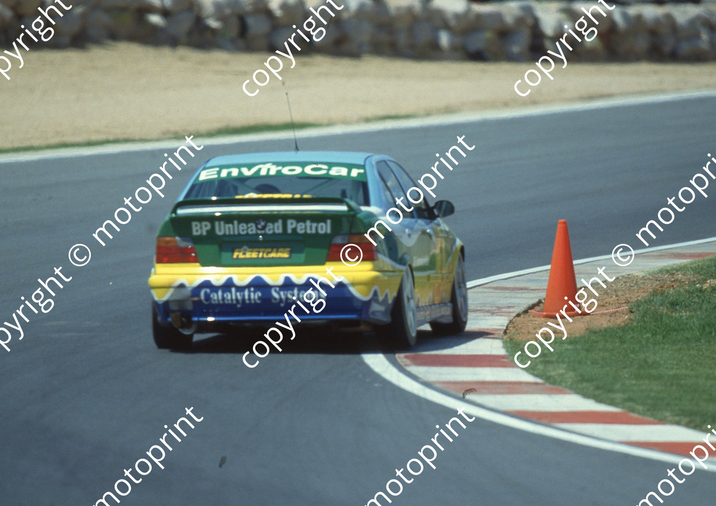 1995 Kya Fleetcare 1 Shaun vd Linde BMW318i (Watling Photo)
