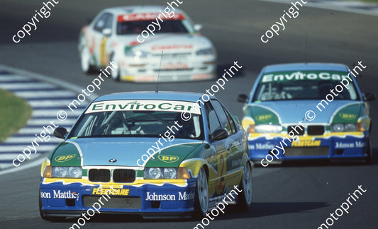 1995 Kya Fleetcare 2 Deon Joubert 1 Shaun vd Linde BMW318i (Watling Photo) (4)