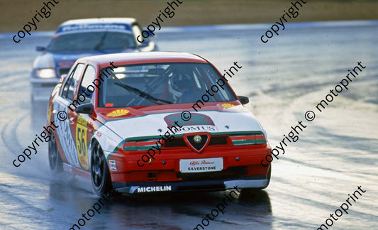 1995 Kya Fleetcare wet 56 Hilton Cowie Alfa 155 (Watling Photo) (21)
