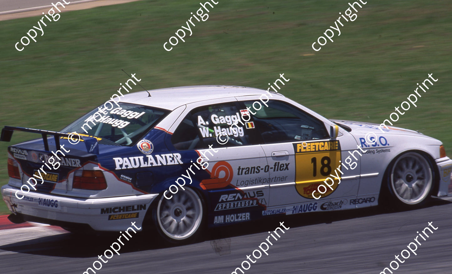 1995 Kya Intnl Trg 18 A Gaggi, W Haugg BMW320i (Watling Photo) (20)