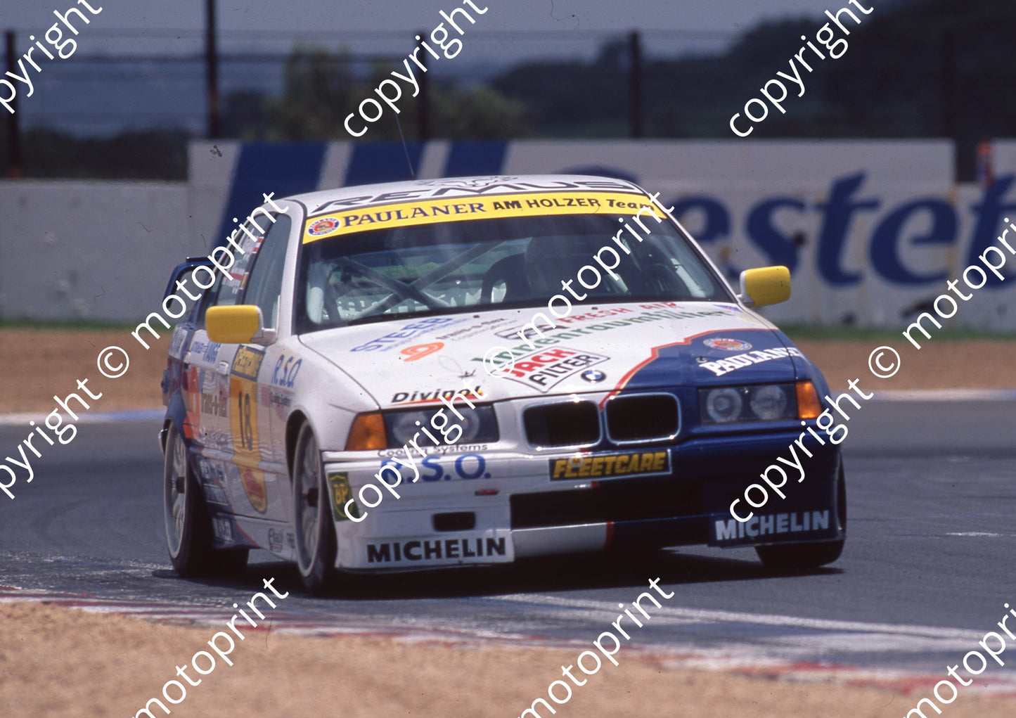 1995 Kya Intnl Trg 19 M Werner, M dos Santos BMW320i (Watling Photo) (35)