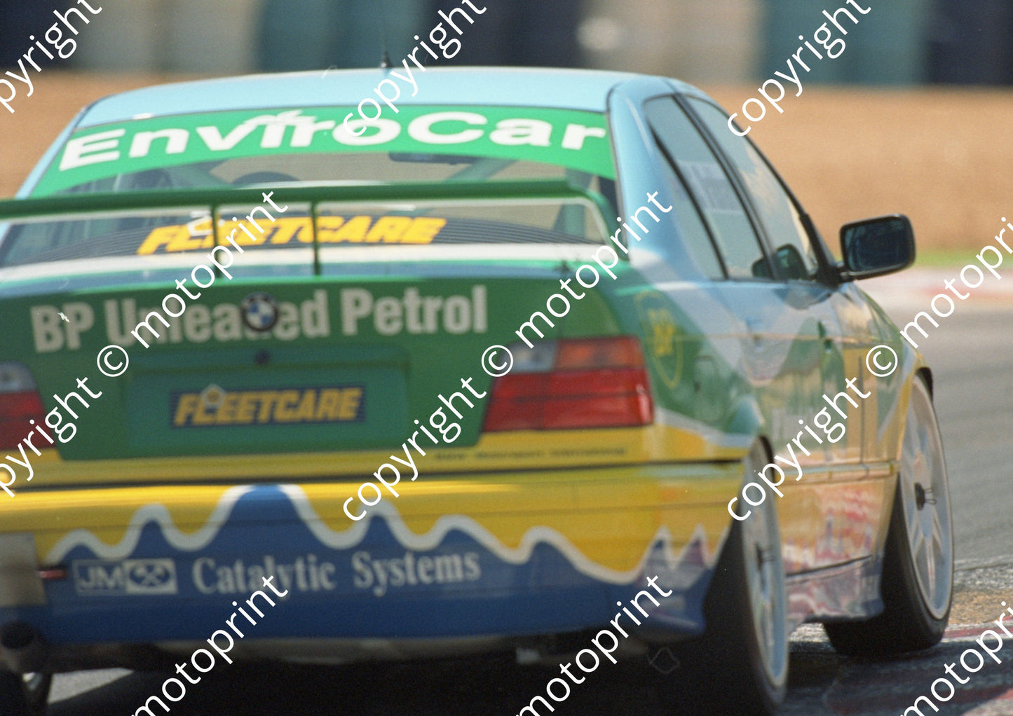 1995 Kya Intnl, Fleetcare 1 Shaun vd Linde BMW 318i (Colin Watling Photographic)  (248)