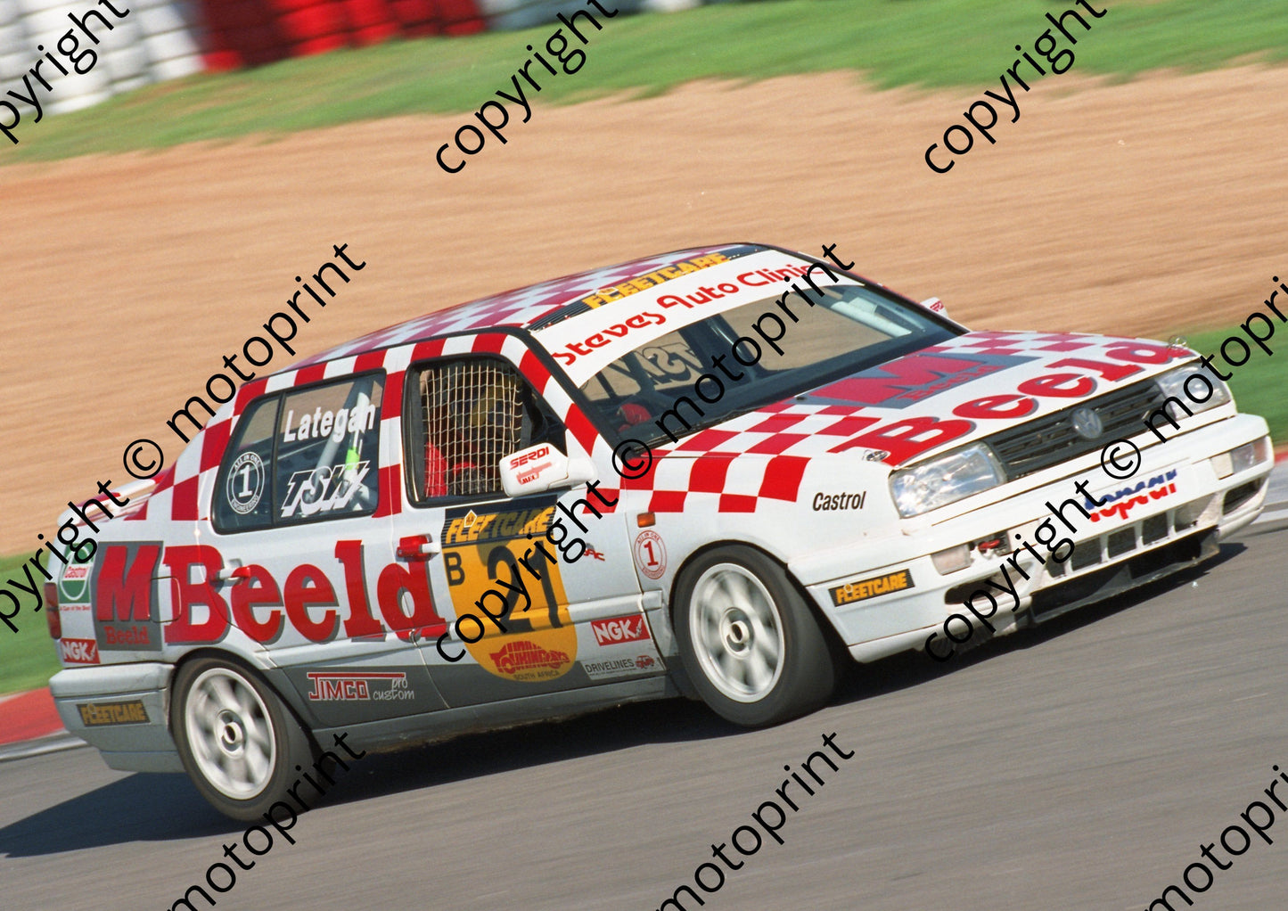 1995 Kya Intnl, Fleetcare 21 Heinrich Lategan, Ferdi de Vos Jetta CLi (Colin Watling Photographic)  (2)