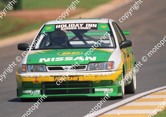 1995 Kya Intnl, Fleetcare 7 Giniel de Villiers Nissan Sentra (Colin Watling Photographic)  (294)