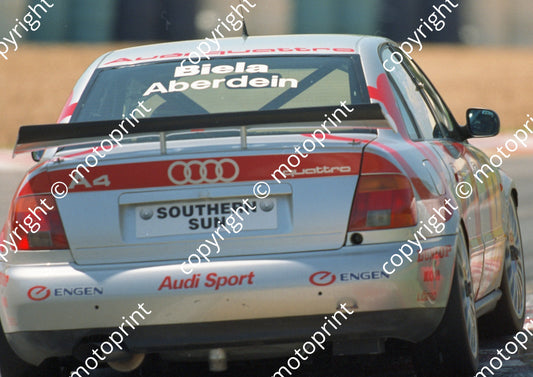 1995 Kya Intnl, Fleetcare 9 Chris Aberdein, Frank Biela Audi (Colin Watling Photographic)  (312)