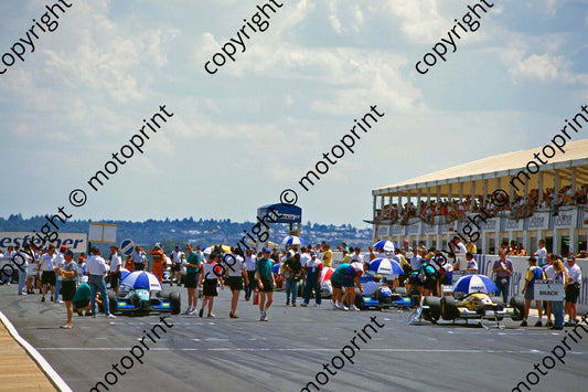 1995 Kya Jan F3000 00 start line 1 Kenny Brack 9 Jan Lammers Reynard 94 (Roger Swan) (35)