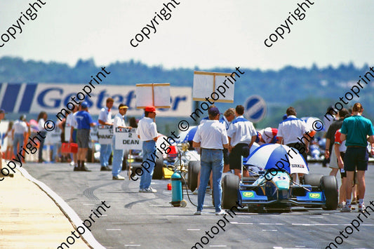 1995 Kya Jan F3000 00 start line 9 Jan Lammers Reynard 94 (Roger Swan) (36)