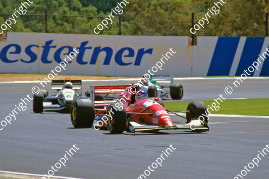 1995 Kya Jan F3000 7 Stephen Watson Lola 6 Dino Morelli Reynard (Roger Swan) (41)