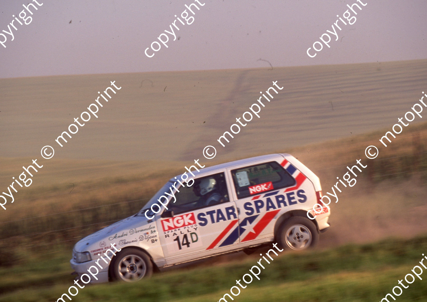 1995 NGK 14 Andre Vermuelen, Theunis Viljoen Uno (Watling Photo) (70)
