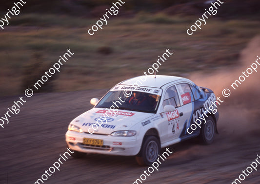 1995 NGK 4 Enzo Kuun, Johan Sieling Hyundai Accent 4wd (Watling Photo) (5)