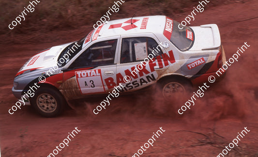 1995 Total 3 Hannes Grobler, Pierre Arries Sentra 4x4 (Watling Photo) 1 (6)
