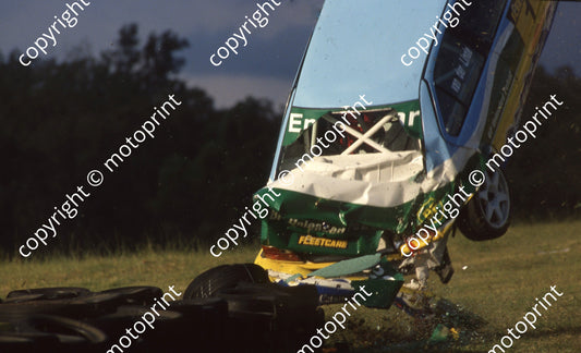 1995 Zkops Fleetcare 1 Shaun vd Linde BMW318i HUGE (Watling Photo) (5)